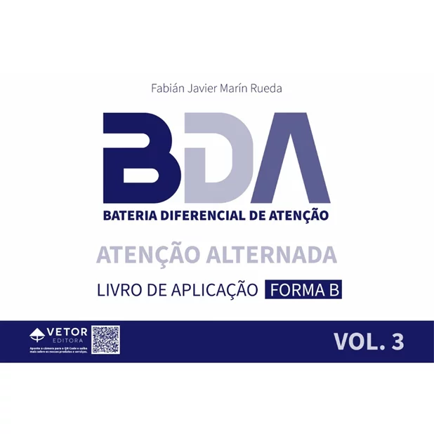 BDA AA - Bloco de aplicação Atenção Alternada - Forma B - VOL.3